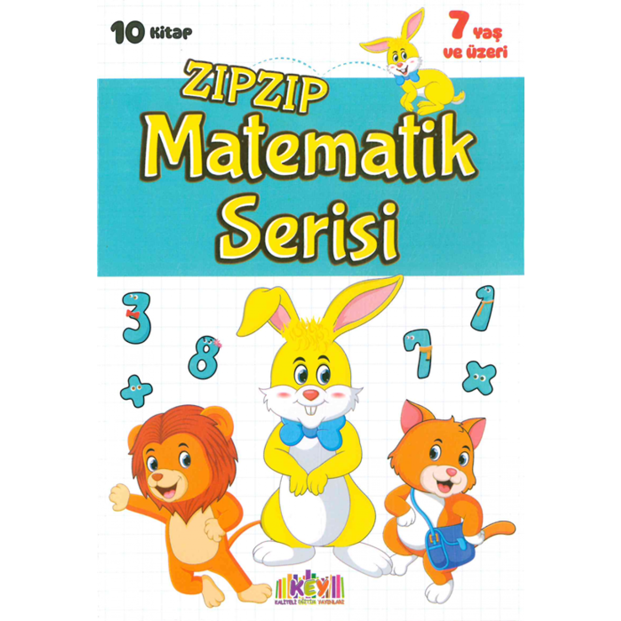 Kaliteli Eğitim Yayınları Zıpzıp Matematik Hikaye Serisi (10 Kitap + HDS) (Her Biri 32 Sayfa)