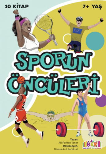 Kaliteli Eğitim Yayınları Sporun Öncüleri Serisi (10 Kitap + HDS) (Her Biri 48 Sayfa)