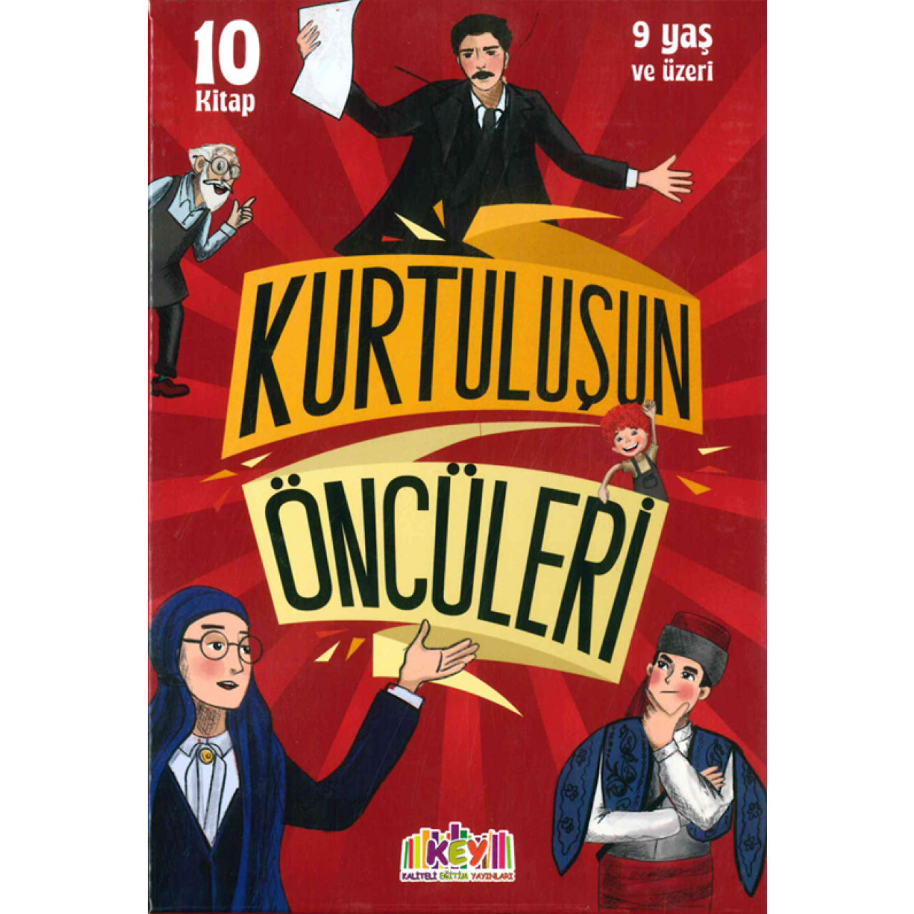 Kaliteli Eğitim Yayınları Kurtuluşun Öncüleri Hikaye Seti 10 Kitap