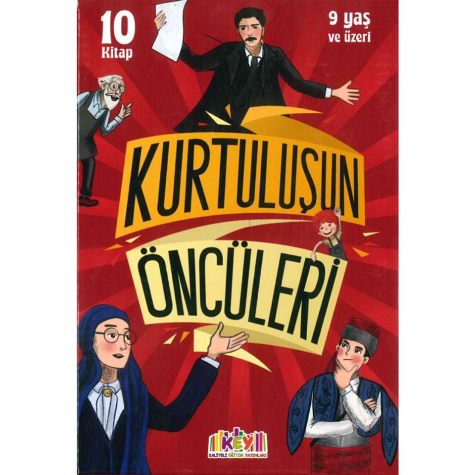 Kaliteli Eğitim Yayınları Kurtuluşun Öncüleri Hikaye Seti 10 Kitap