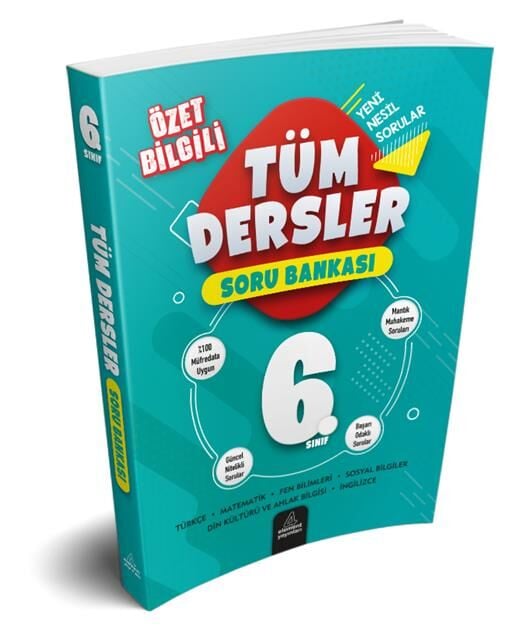 4 Element Yayınları 6.Sınıf Tüm Dersler Soru Bankası