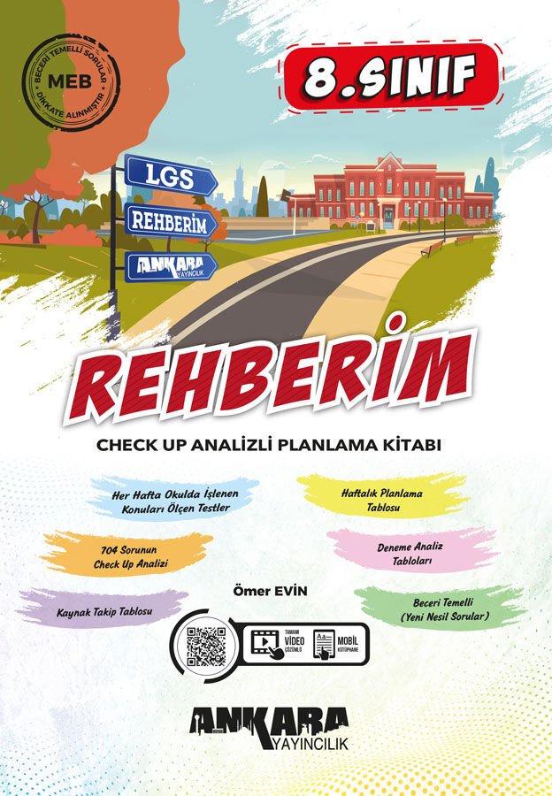 Ankara Yayıncılık 8. Sınıf LGS Rehberim Check Up