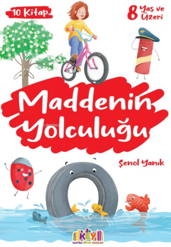 Kaliteli Eğitim Yayınları Maddenin Yolculuğu Serisi (10 Kitap + HDS) (Her Biri 64 Sayfa)