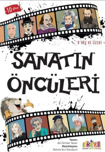 Kaliteli Eğitim Yayınları Sanatın Öncüleri Hikaye Serisi (10 Kitap + HDS) (Her Biri 64 Sayfa)