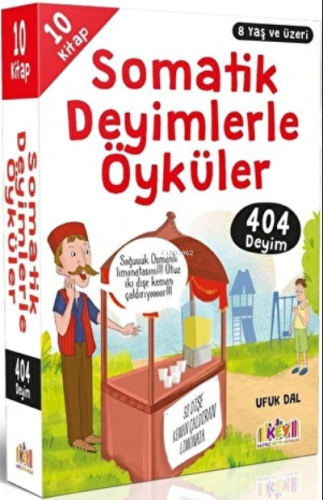 Kaliteli Eğitim Yayınları Somatik Deyimlerle Öyküler Serisi (10 kitap + HDS) (Her Biri 64 Sayfa)