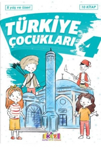 Kaliteli Eğitim Yayınları Türkiye Çocukları 4.Seri (10 Kitap + HDS) (Her Biri 64 Sayfa)