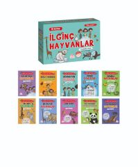 Nesil Çocuk İlginç Hayvanlar  10 Kitap Sk