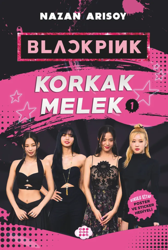 Dokuz Yayınları Black Pink - Korkak Melek 1 - Nazan Arısoy
