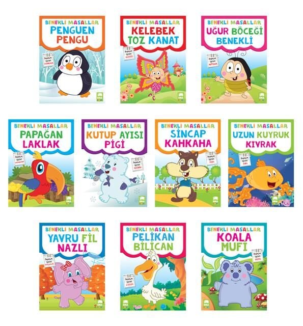 Ema Kitap Benekli Masallar 1Ve2.Sınıf (10 Fabl)