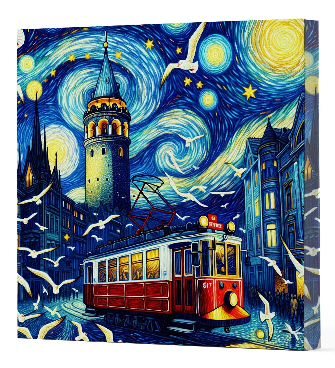 Vivago Art Van Gogh 1 Galata - Defter - 15x15 Cm