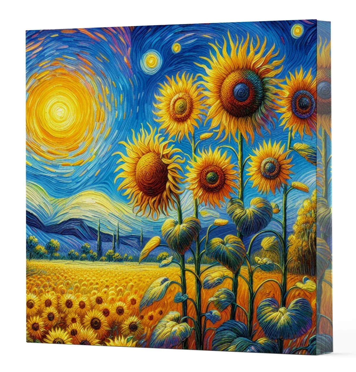 Vivago Art Van Gogh 4 Ayçiçekleri - Defter 15X15 Cm