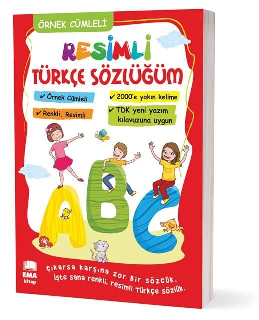 Ema Kitap Resimli Türkçe Sözlüğüm (Örnek Cümleli)