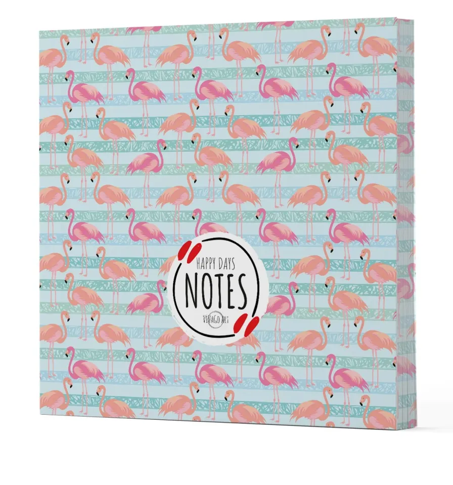 Vivago Art Flamingo 1 - Defter 15x15 Cm