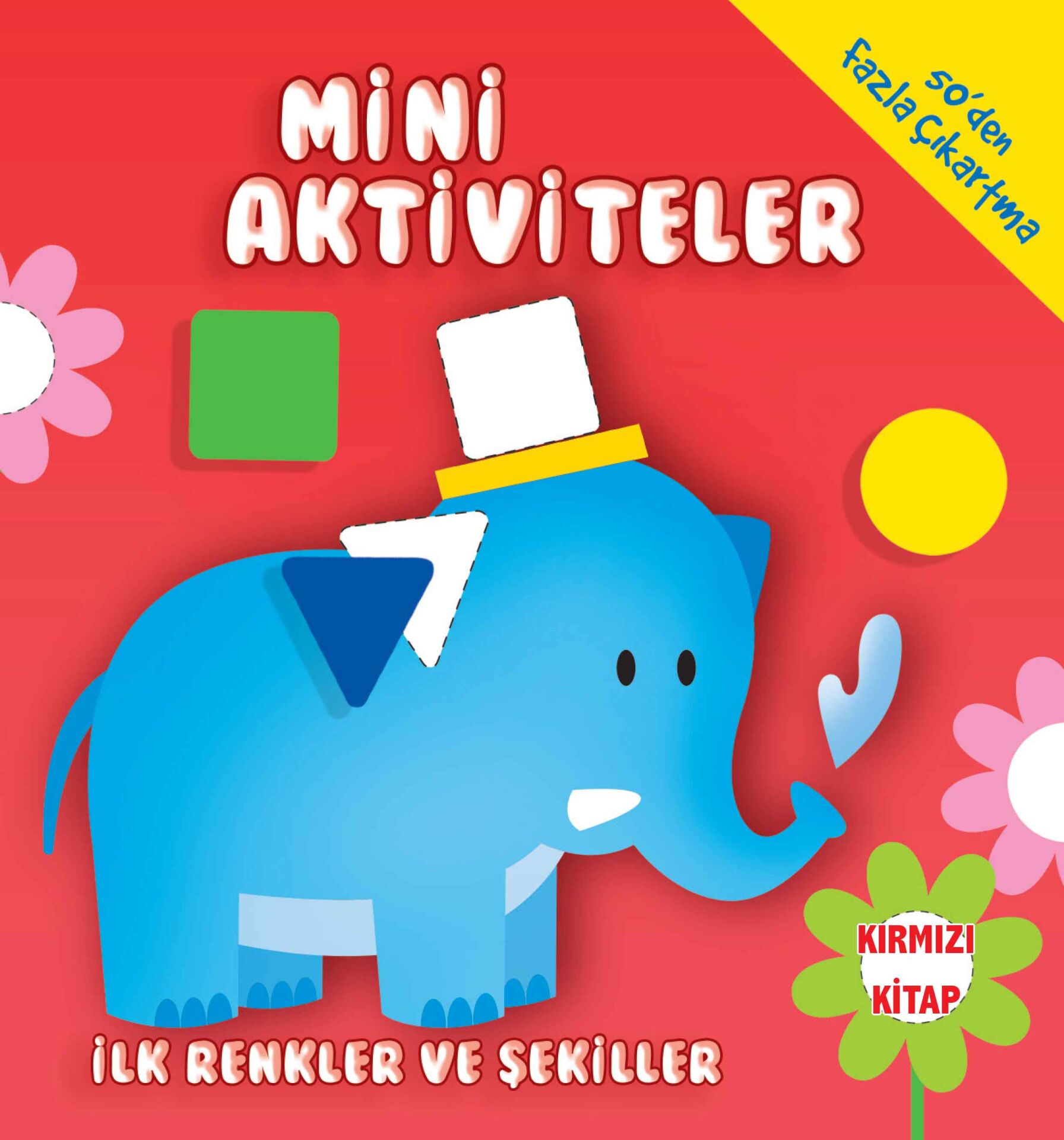 Parıltı Yayıncılık Mini Aktiviteler Kırmızı Kitap Çıkartmalı