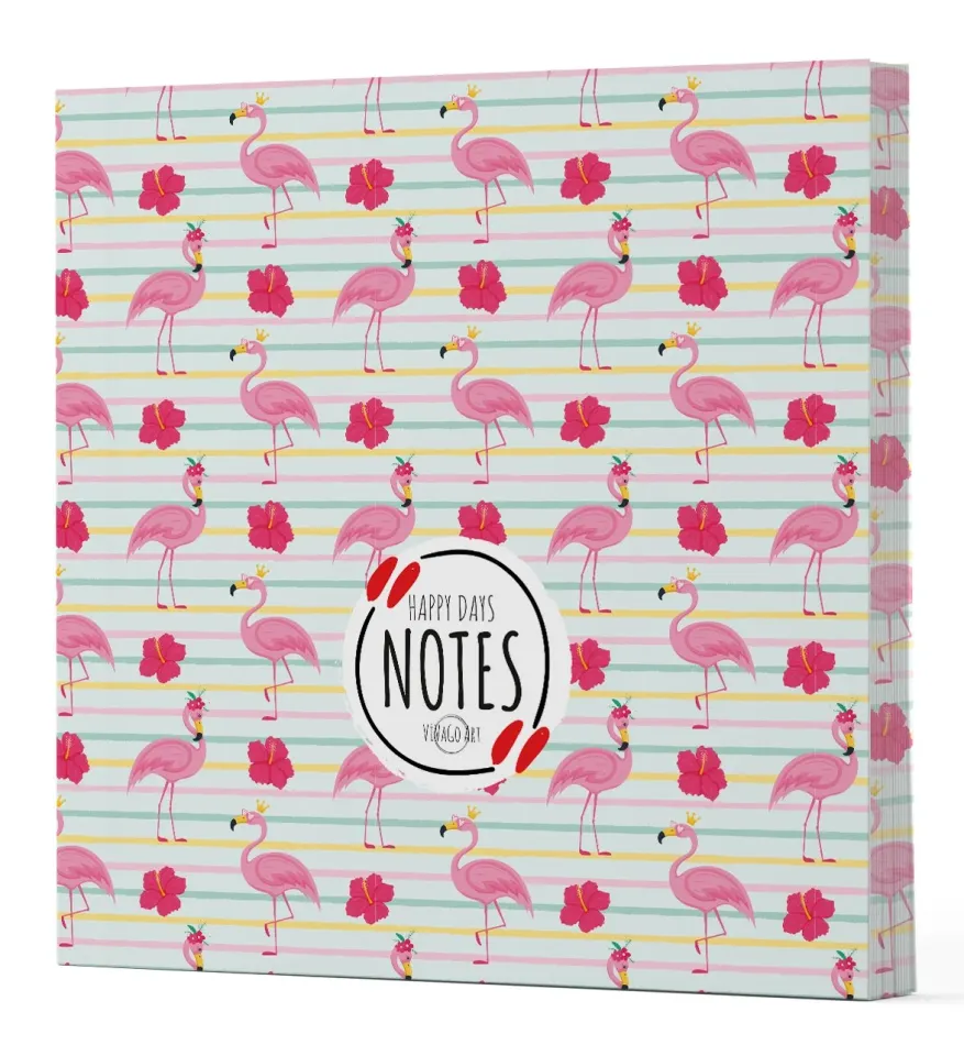 Vivago Art Flamingo 2 - Defter 15x15 Cm