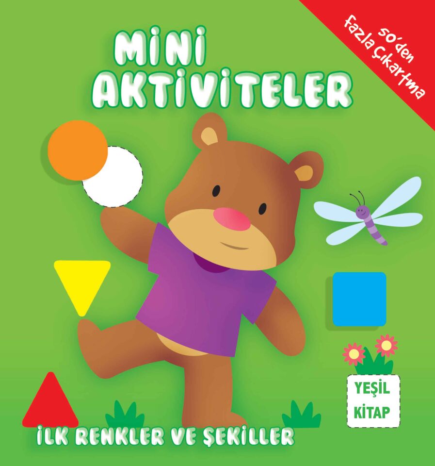 Parıltı Yayıncılık Mini Aktiviteler Yeşil Kitap  Çıkartmalı