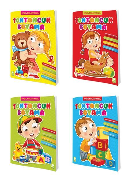 Ema Kitap Tontoncuk Boyama (4 Çeşit)