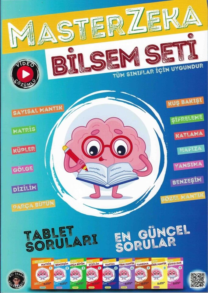 Master Work Tüm Sınıflar İçin Bilsem Soru Bankası