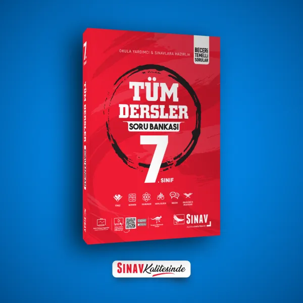 Sınav Yayınları 7.Sınıf Tüm Dersler Soru Bankası