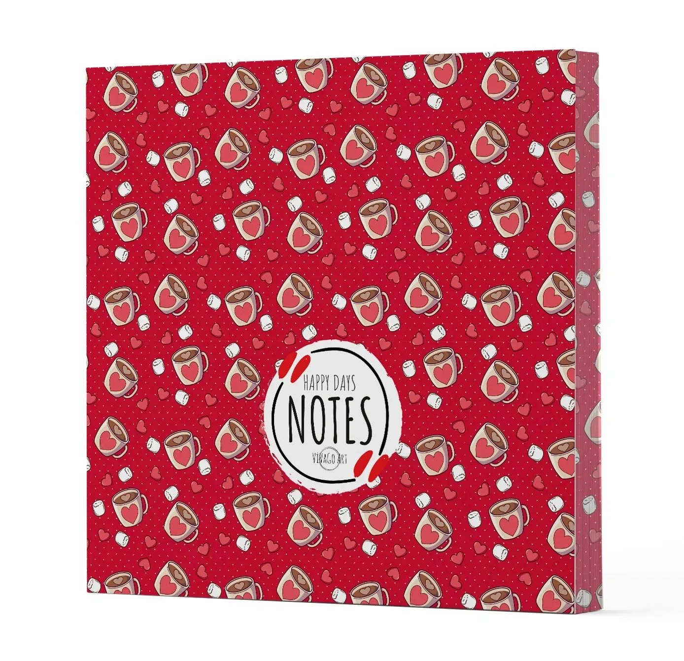 Vivago Art Kahve 9 - Defter 15x15 Cm