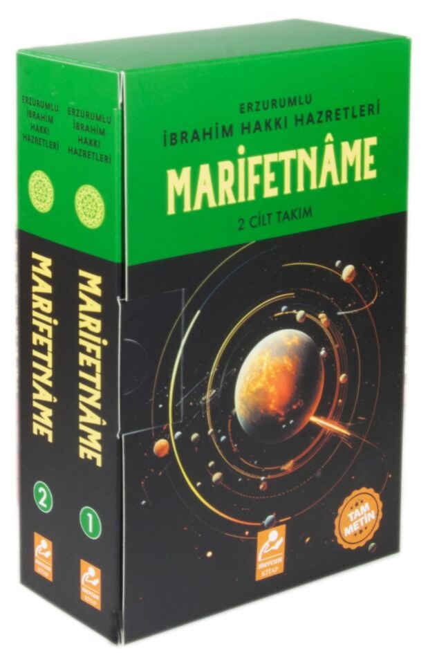 Mercan Kitap Marifetname Orjinal Tam Metin (2 Cilt Takım Kutulu) Sadeleştirilmiş Yeni Baskı