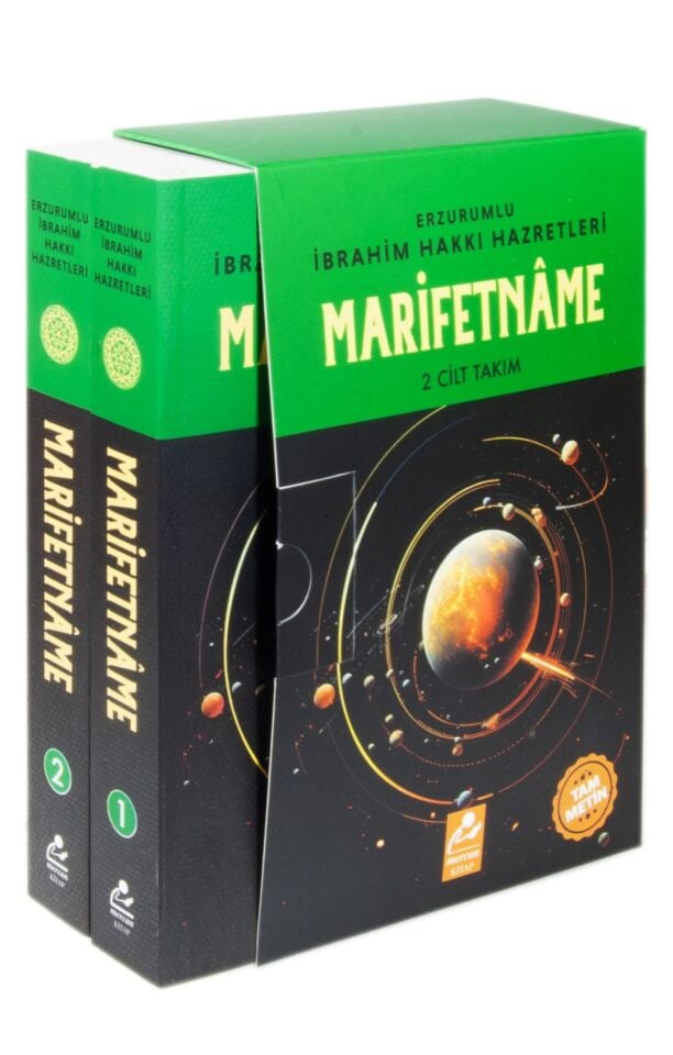 Mercan Kitap Marifetname Orjinal Tam Metin (2 Cilt Takım Kutulu) Sadeleştirilmiş Yeni Baskı