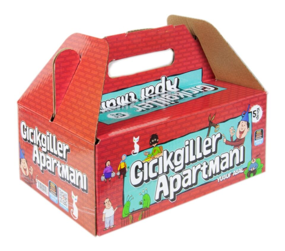 Mercan Okul Yayınları Gıcıkgiller Apartmanı Serisi Yusuf Asal - 5 Kitap