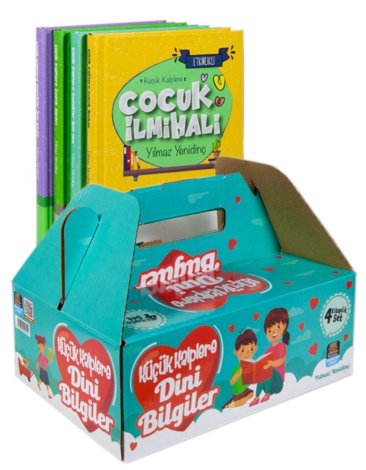 Mercan Okul Yayınları Küçük Kalplere Dini Bilgiler Seti 4 Kitap