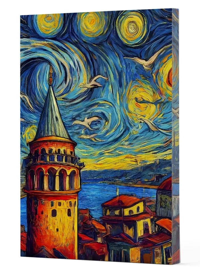 Vivago Art Van Gogh 5 Galata - Defter 14x20 Cm