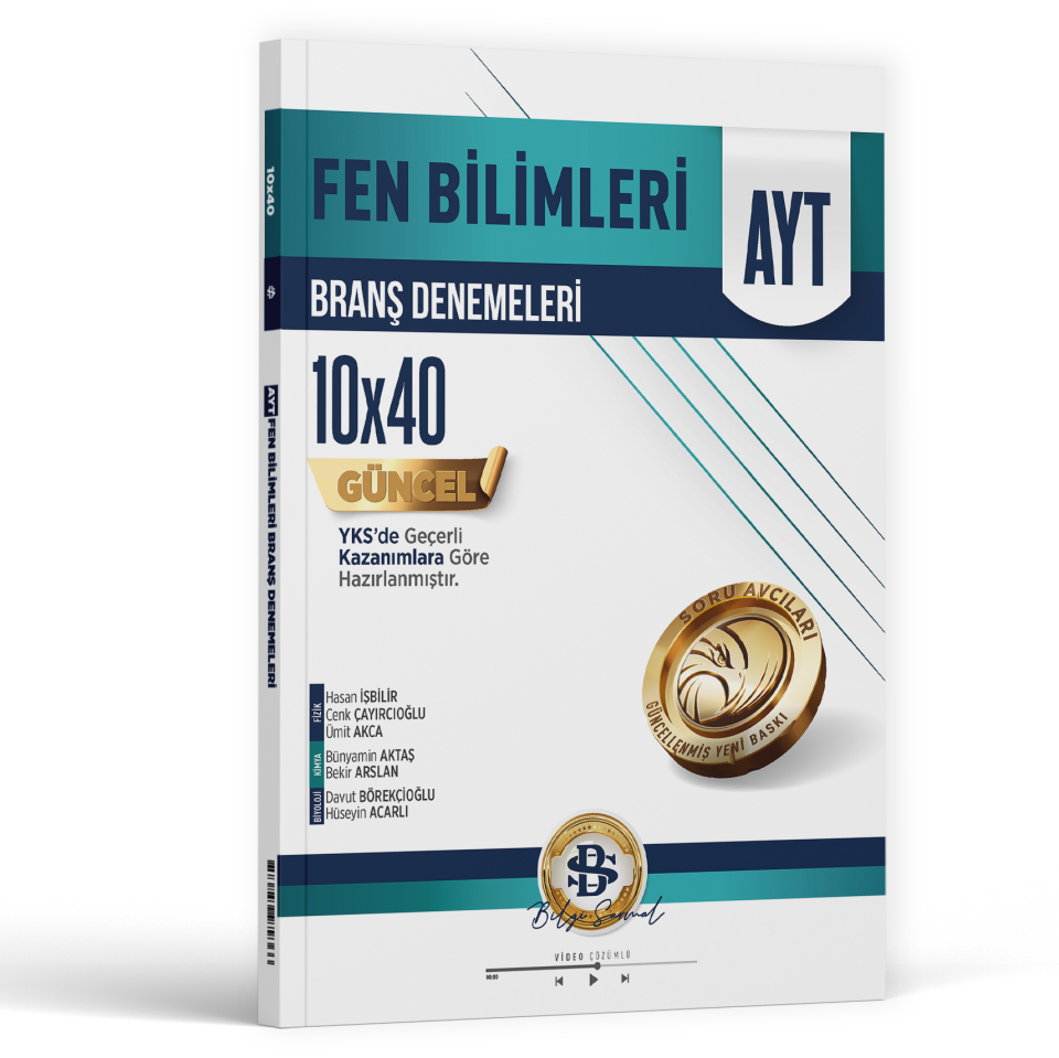2026 Bilgi Sarmal Ayt Fen Bilimleri Branş Denemeleri 10x40