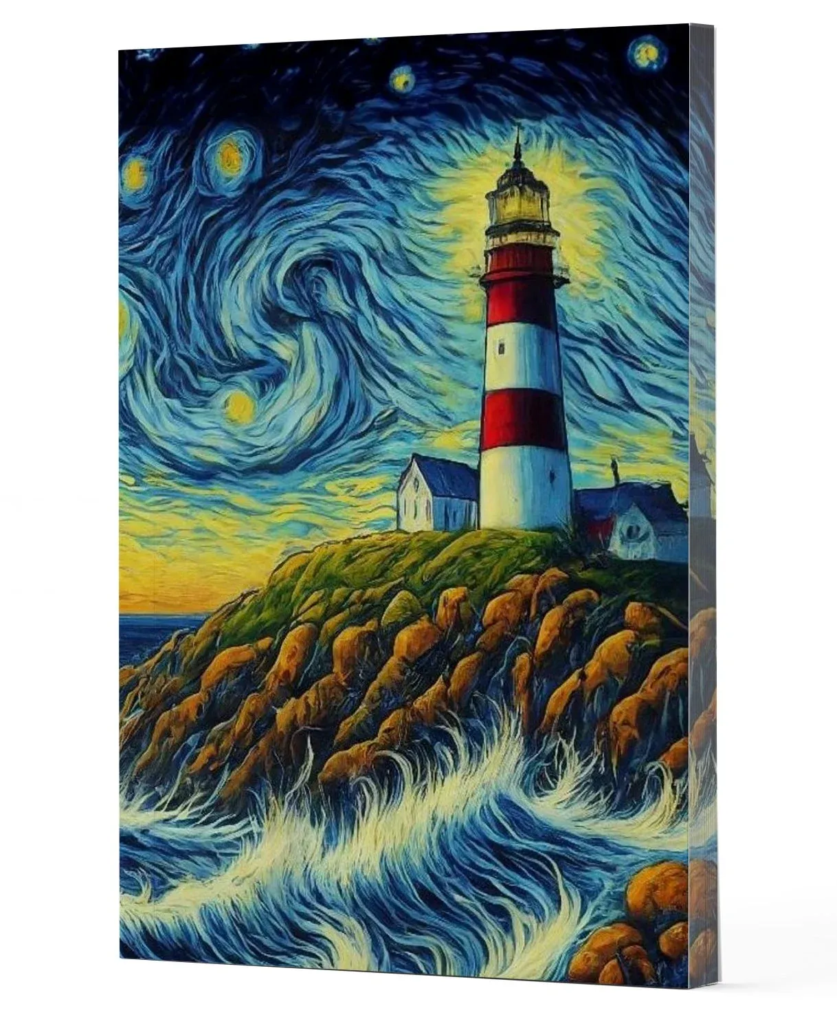 Vivago Art Van Gogh 8 Deniz Feneri - Defter 14x20 Cm