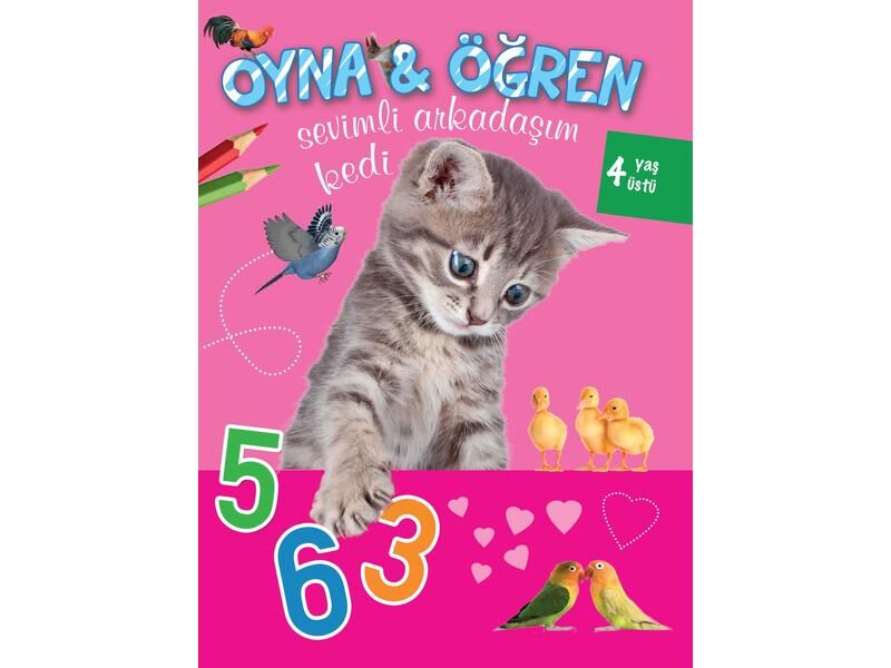 Parıltı Yayıncılık Oyna Öğren Sevimli Arkadaşım Kedi 4+ Yaş