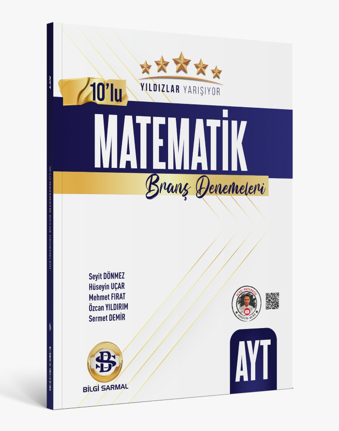 Bilgi Sarmal Yıldızlar Yarışıyor Ayt Matematik 10'lu Branş Denemeleri