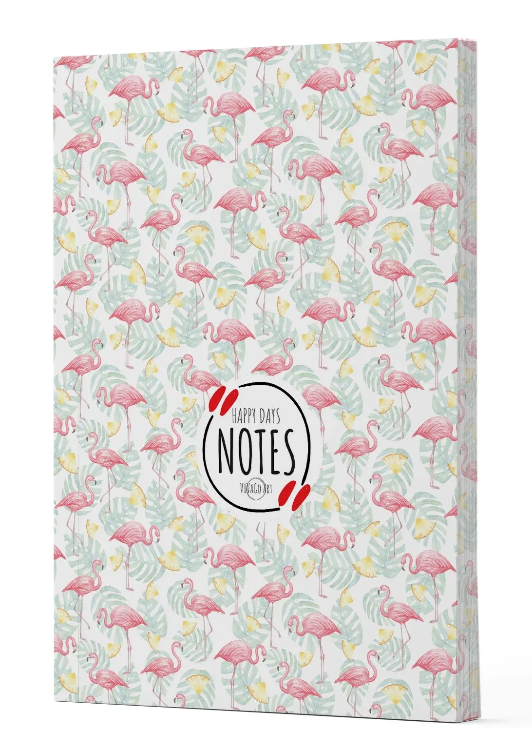 Vivago Art Flamingo 3 - Defter 14x20 Cm