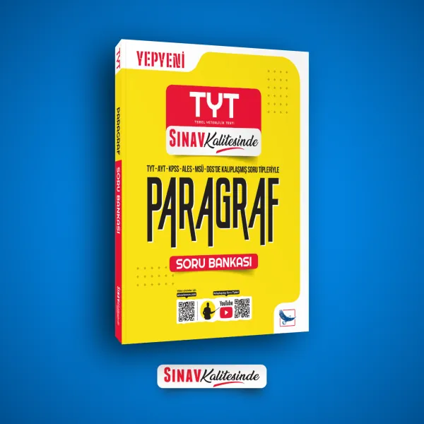 Sınav Yayınları Tyt Ayt Kpss Ales Msü Dgs Paragraf Soru Bankası