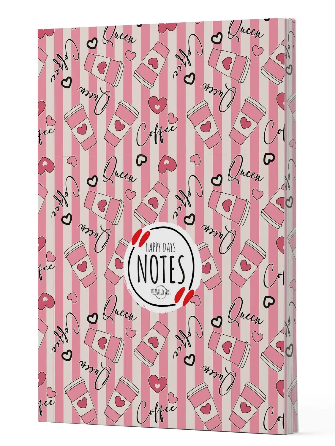 Vivago Art Kahve 8 - Defter 14x20 Cm