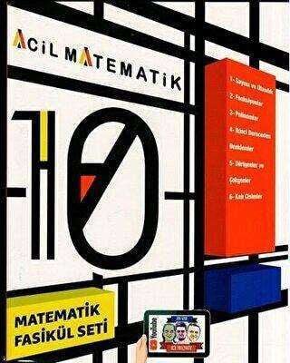 Acil Yayınları 10.Sınıf Matematik 6'Lı Fasikül Seti
