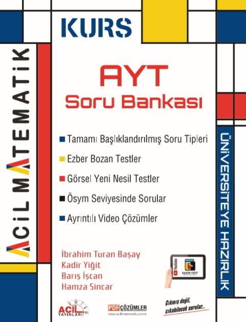 Acil Yayınları Ayt Matematik Soru Bankası Kurs Serisi 2026