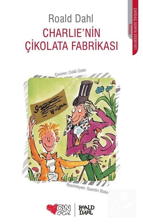 Can Çocuk Yayınları Charlie'nin Çikolata Fabrikası (Karton Kapak) Roald Dahl
