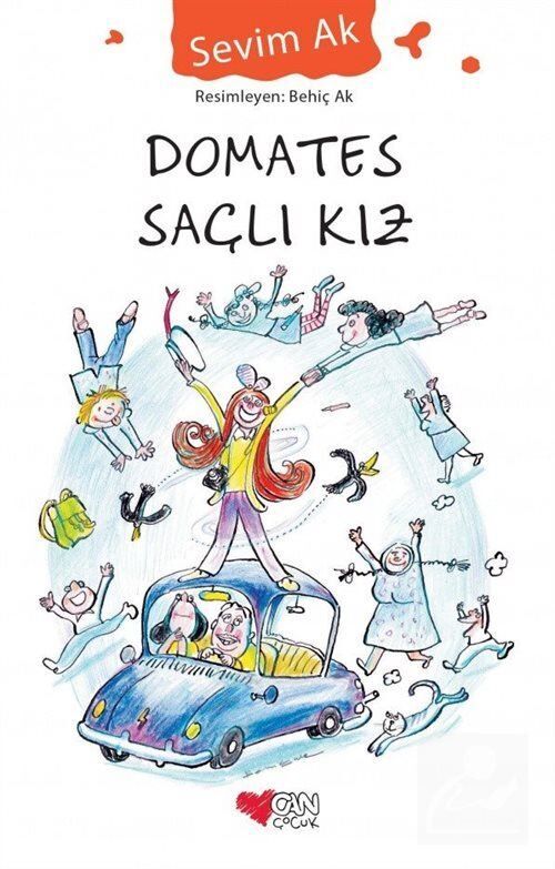 Can Çocuk Yayınları Domates Saçlı Kız Sevim Ak