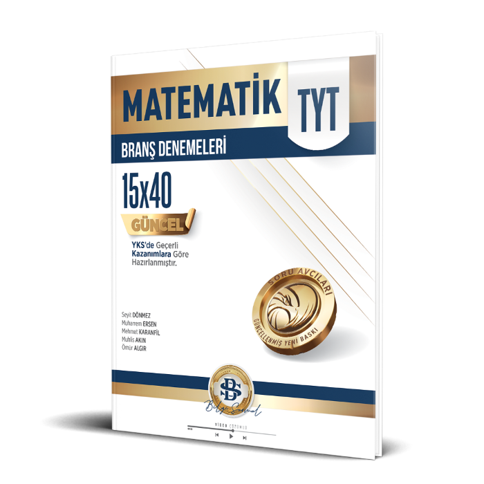 2026 Bilgi Sarmal Yayınları Tyt Matematik 15X40 Branş Denemeleri