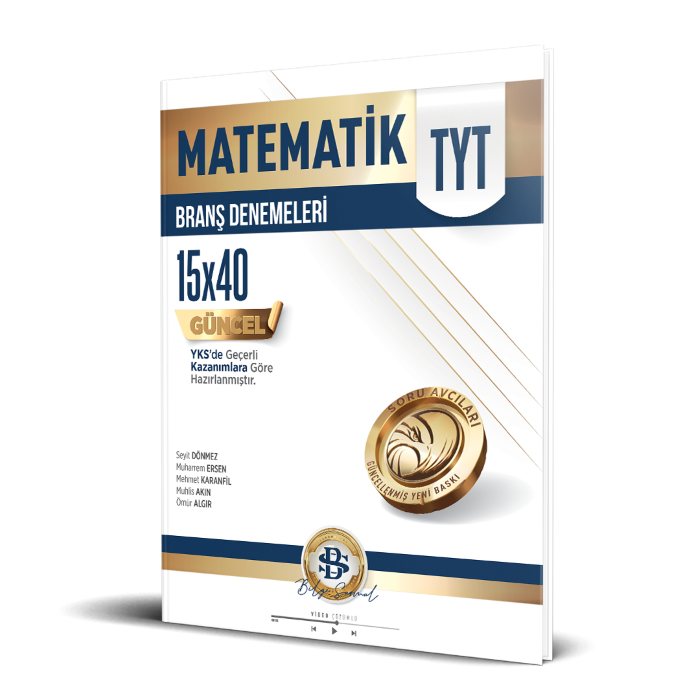 2027 Bilgi Sarmal Yayınları Tyt Matematik 15X40 Branş Denemeleri