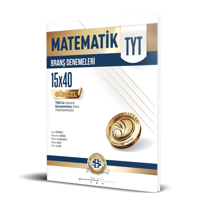 2027 Bilgi Sarmal Yayınları Tyt Matematik 15X40 Branş Denemeleri