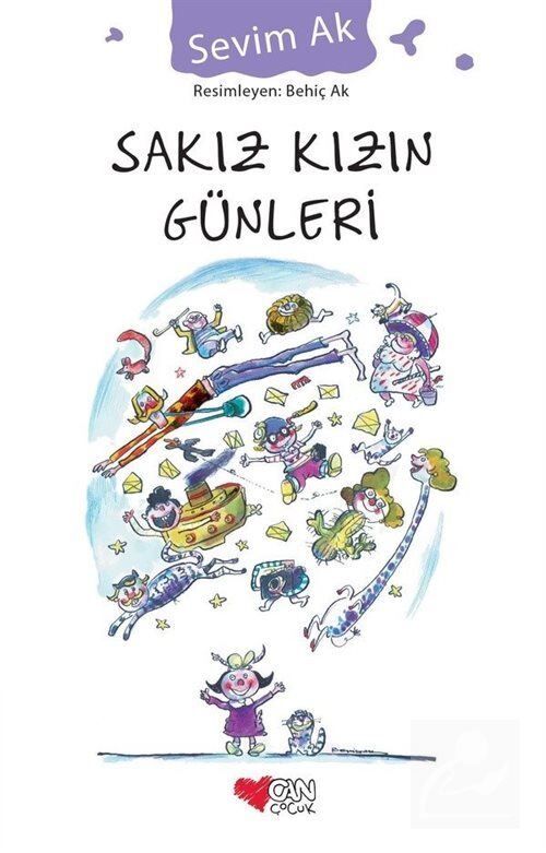 Can Çocuk Yayınları Sakız Kızın Günleri Sevim Ak