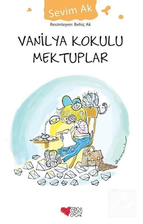 Can Çocuk Yayınları Vanilya Kokulu Mektuplar (Ciltsiz) Sevim Ak