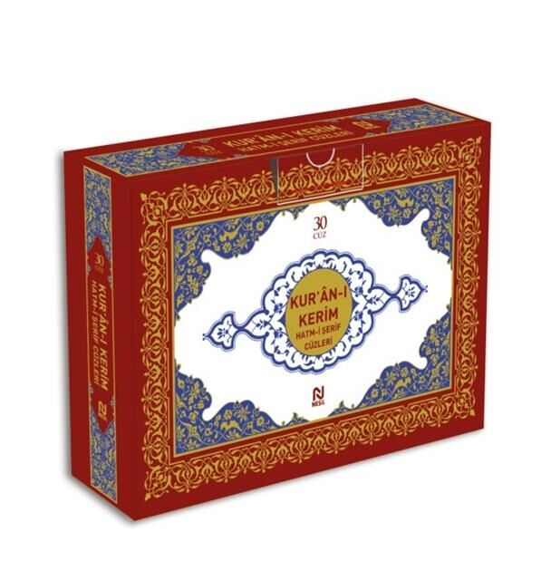 Nesil Yayınları Kur'An-I Kerim Hatmi Şerif Orta Boy(30 Cüz) /Nesil