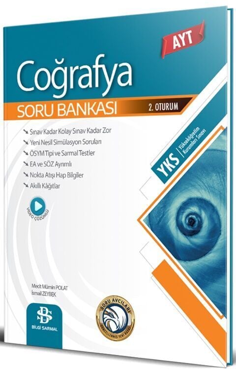 2027 Bilgi Sarmal Yayınları Ayt Coğrafya Soru Bankası